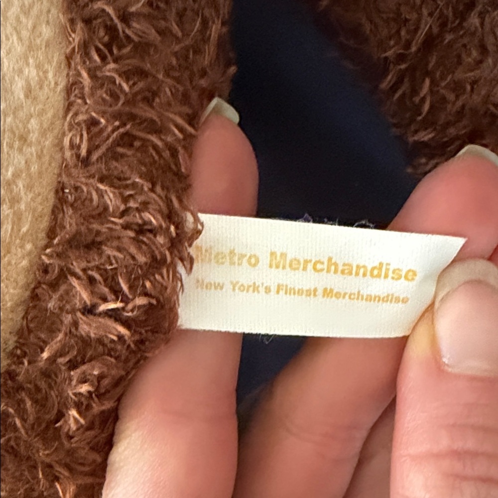 Brown Plush Monkey Toy I ❤️ NY Metro Merchandise - Picture 5 of 10